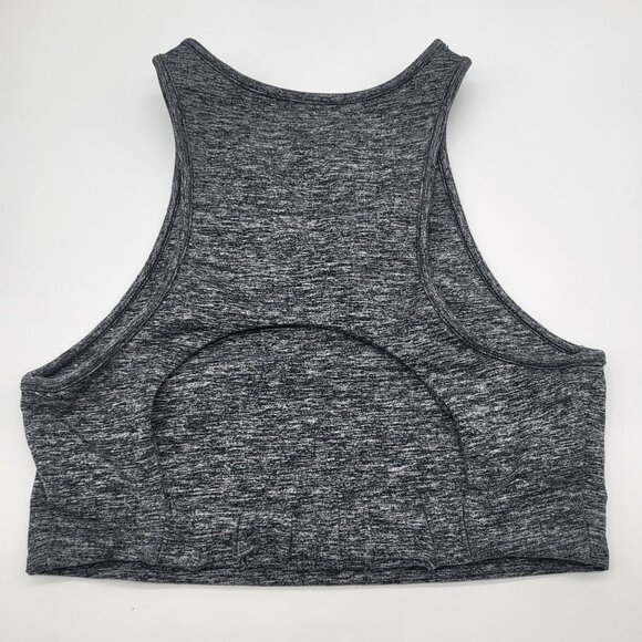 Lou & Grey Women's XS/S Space Dye Black Gray White Sports Bra Athleisure Yoga - Picture 2 of 8